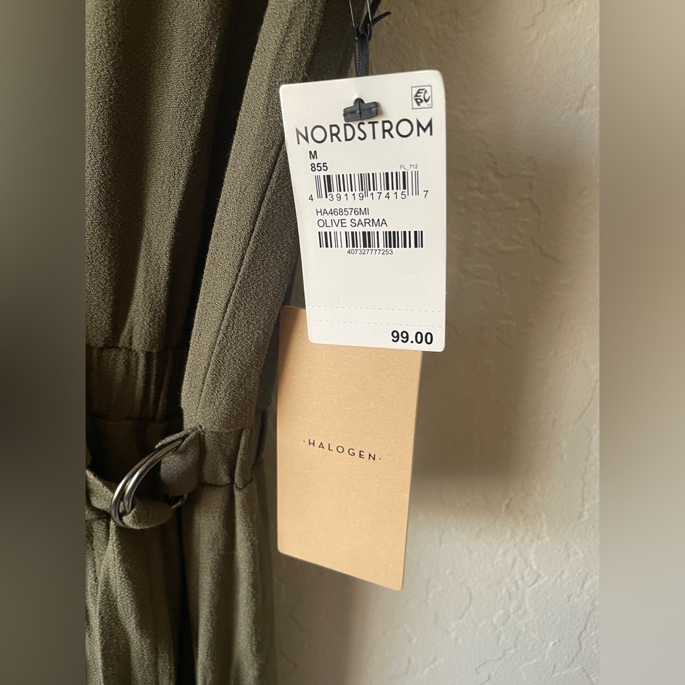 🆕 NWT Halogen Sleeveless Wrap Dress - Picture 8 of 8